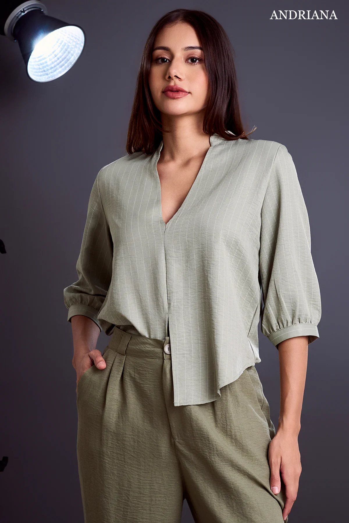 Andriana Women's Blouse - Formal Wear - Image 5