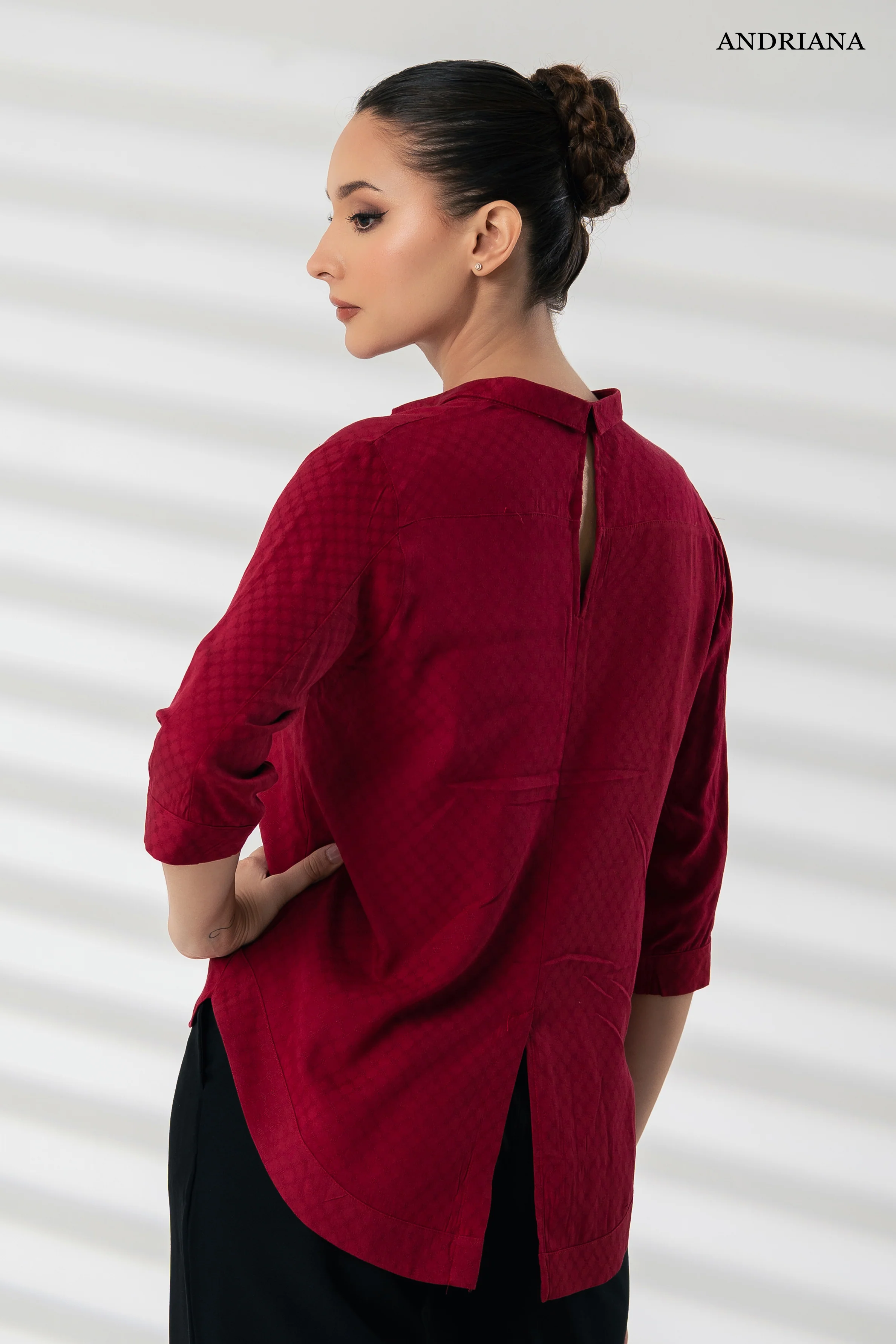 Andriana Women's Blouse - Formal Wear - Image 3