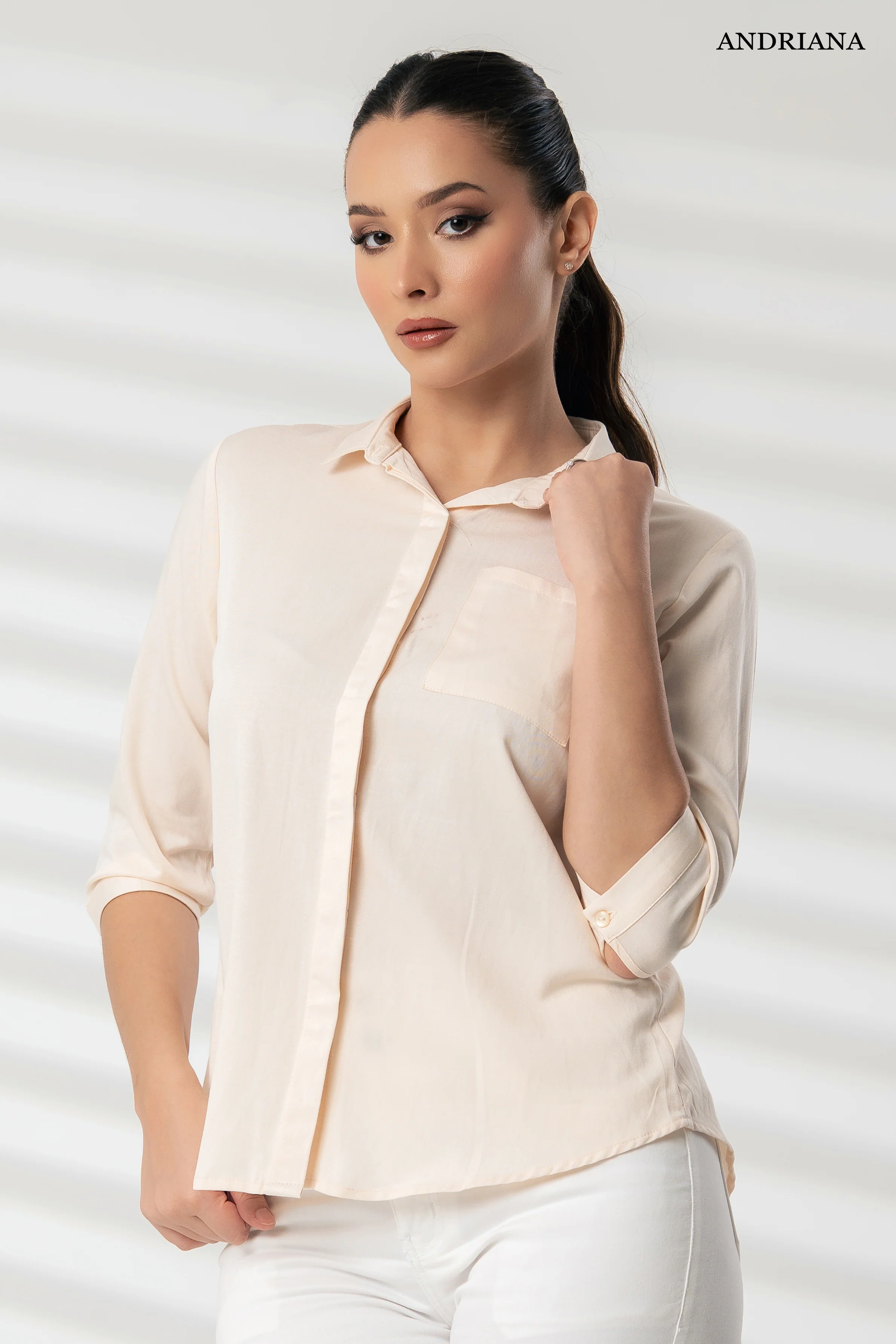 Andriana Women's Blouse - Formal Wear - Image 3