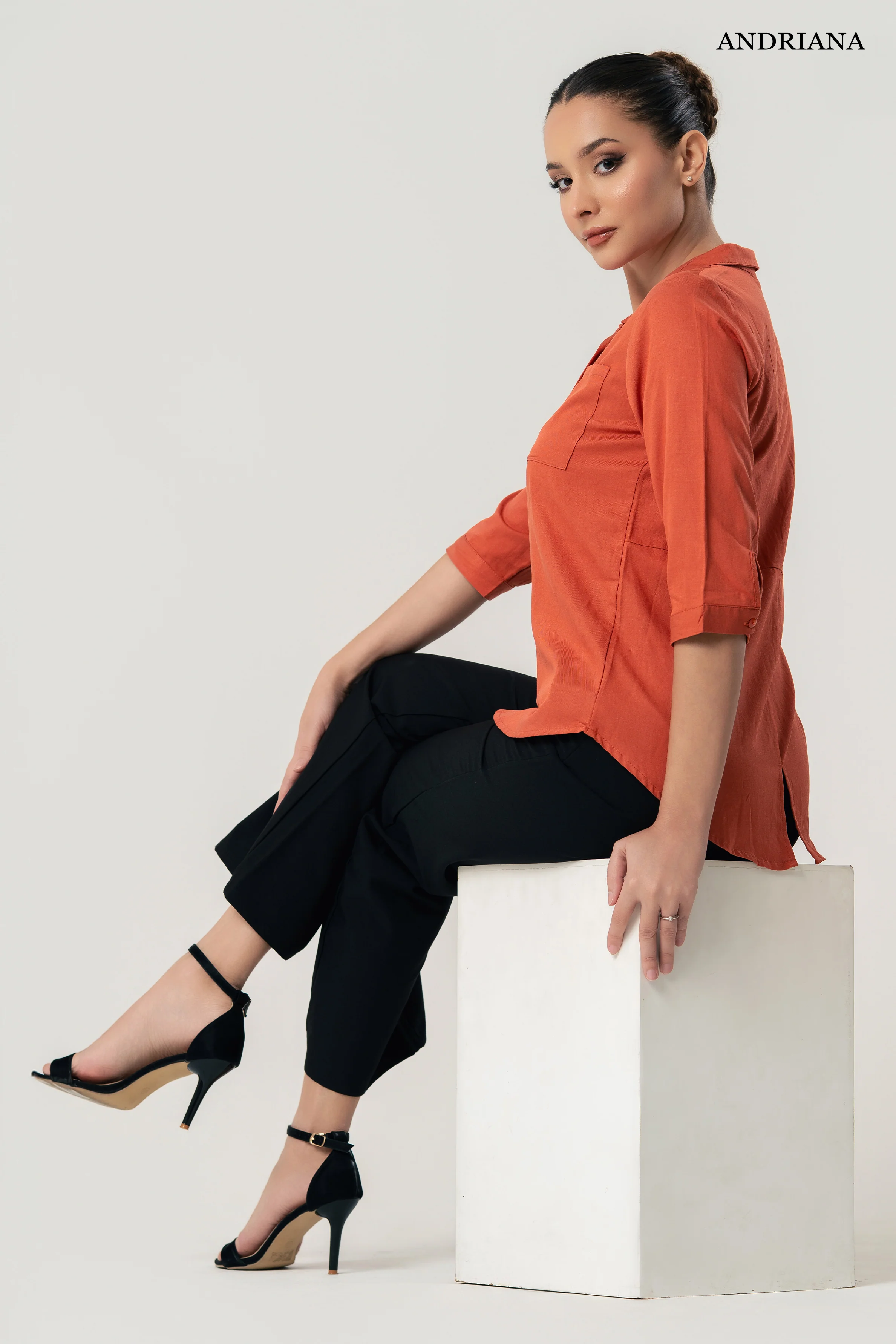 Andriana Women's Blouse - Formal Wear - Image 5