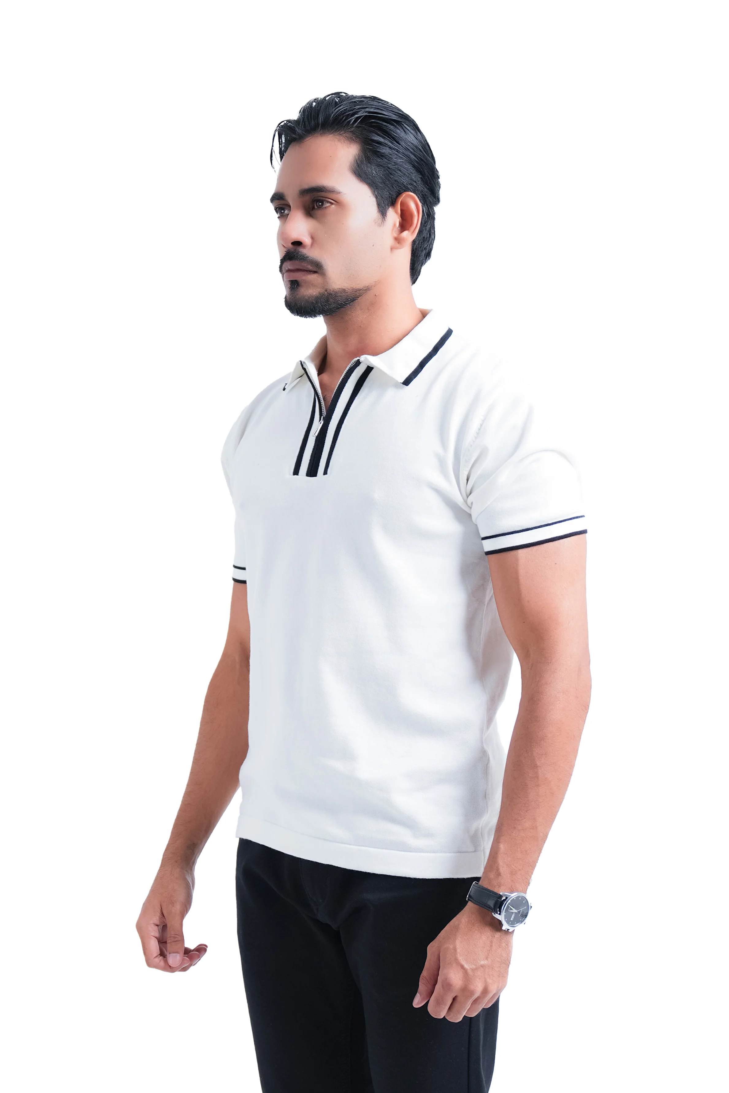 King Street Men’s Regular Fit Polo T-Shirt – Old Money - Image 4