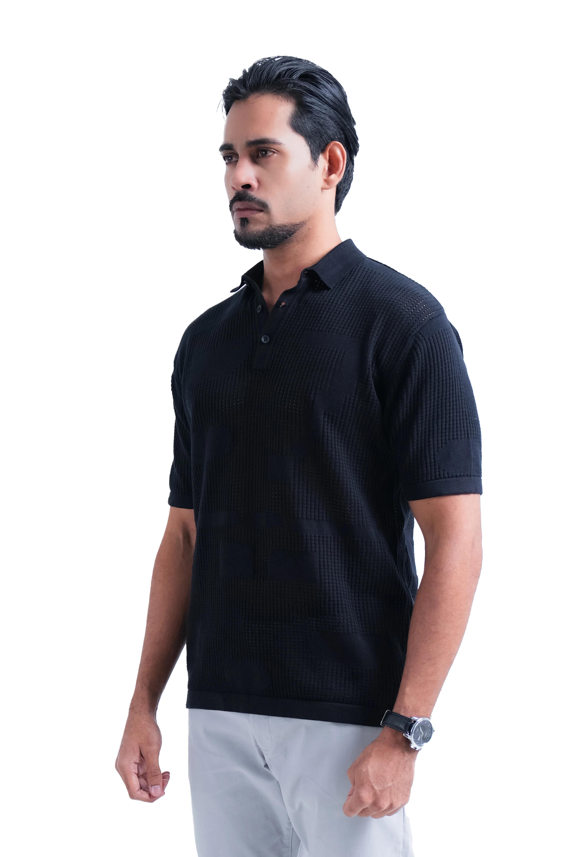 King Street Men’s Regular Fit Polo T-Shirt – Old Money - Image 3