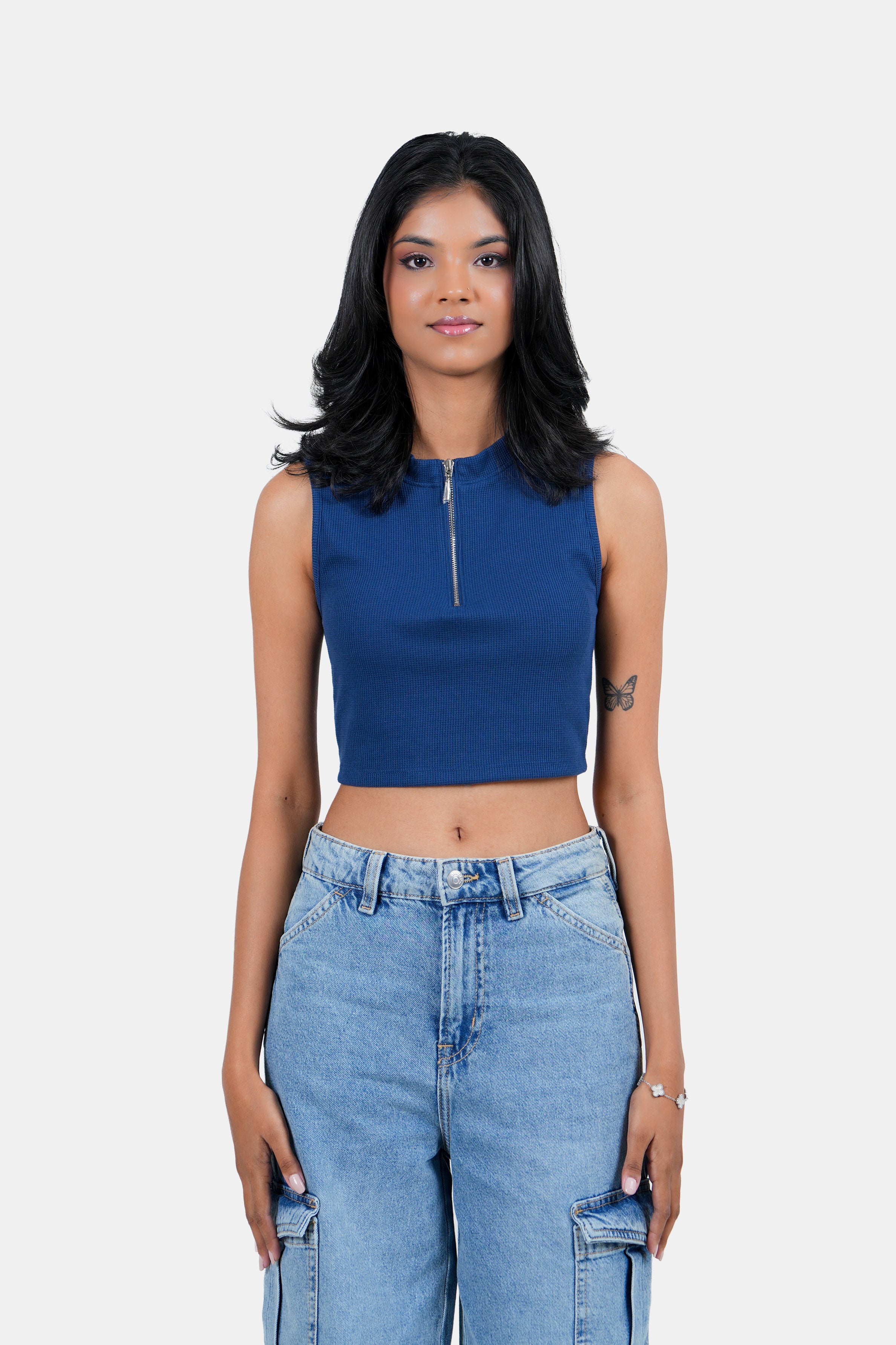 Modano Women's Crop Top - Casual  Wear - Image 3