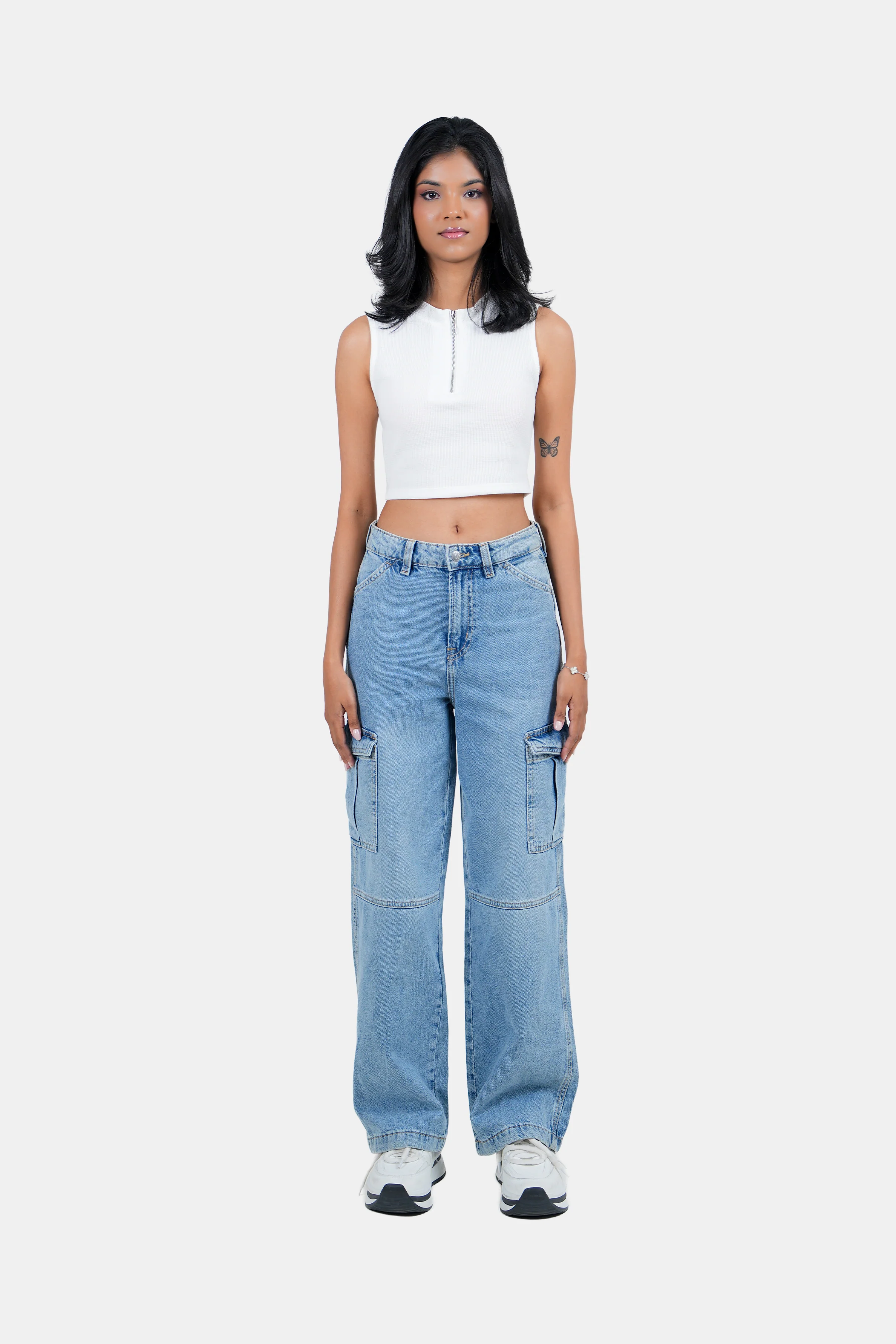 Modano Women's Crop Top - Casual  Wear - Image 4
