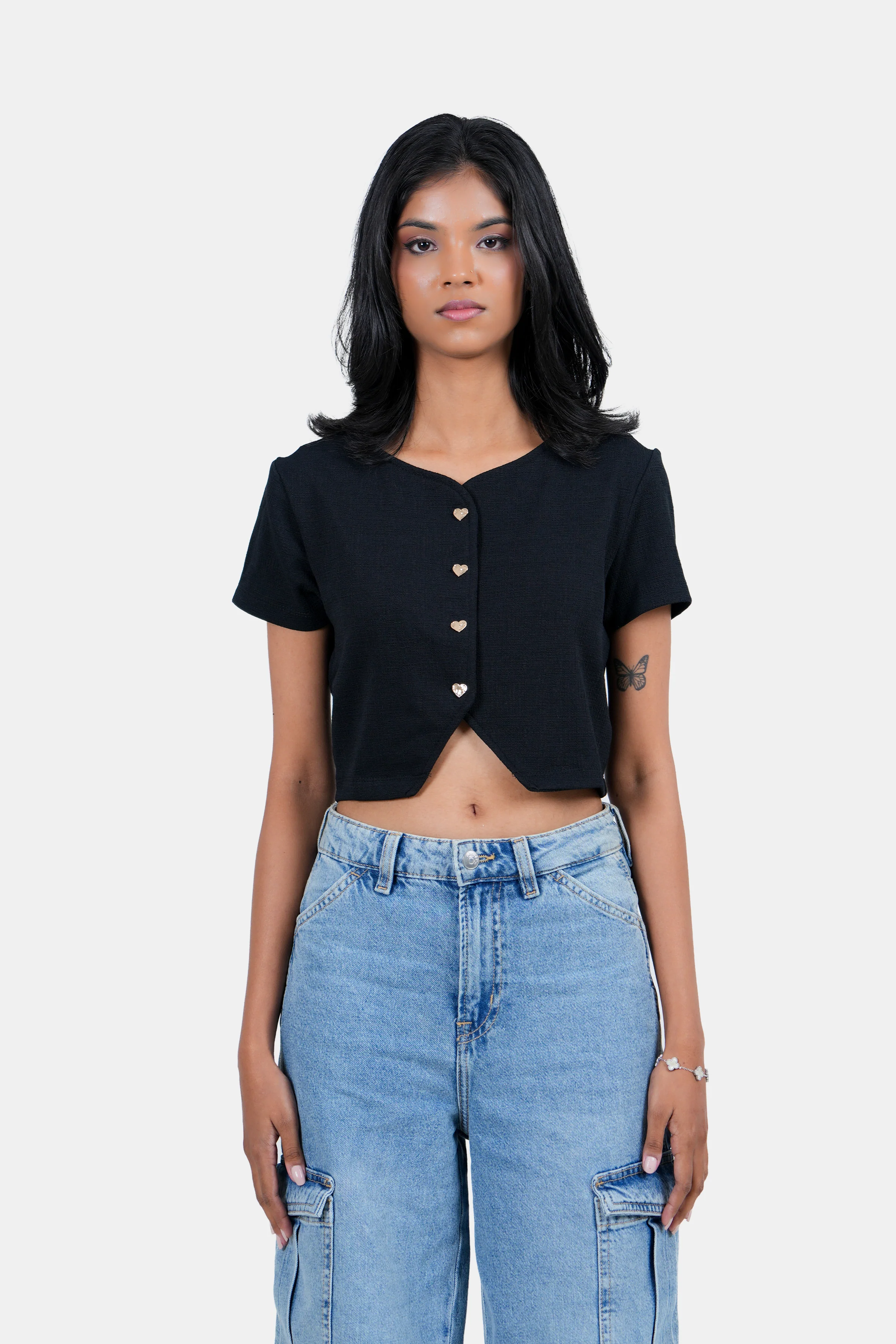 Modano Women's Crop Top - Casual  Wear - Image 3