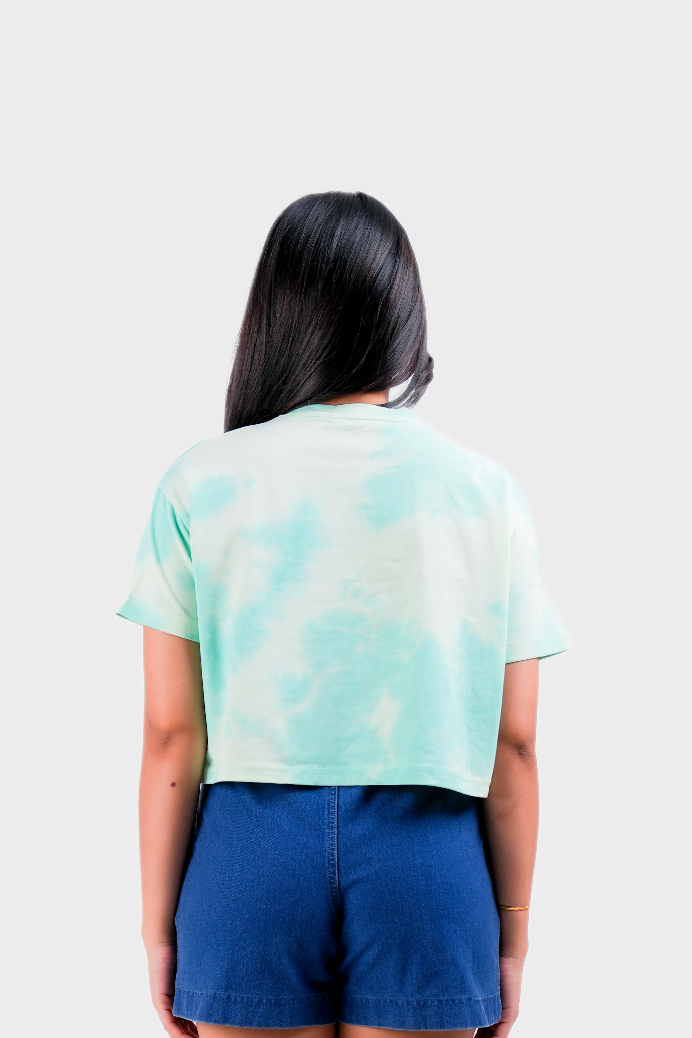 Modano Women's Tie Dye Crop Top - Casual Wear - Image 3